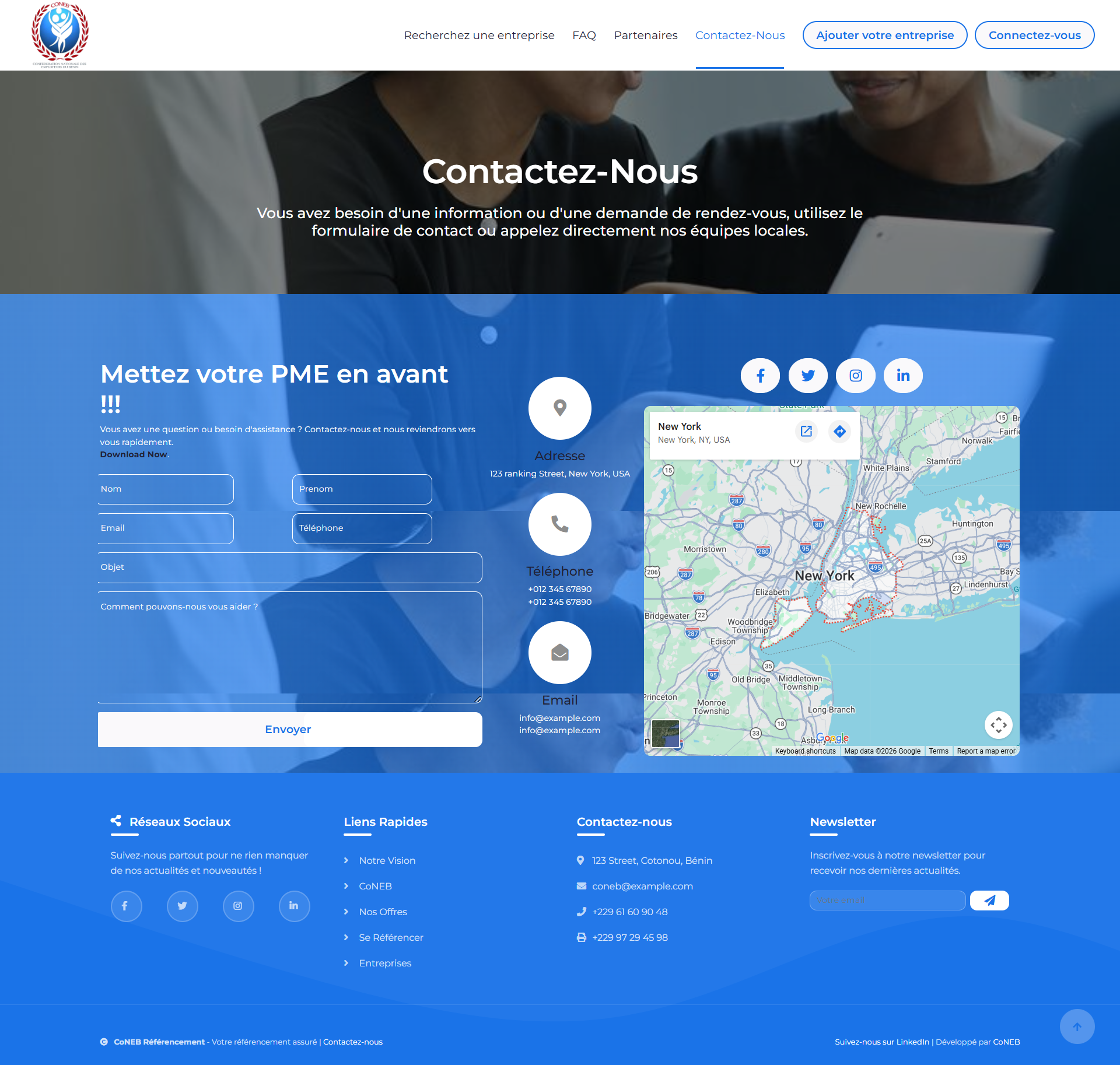 Coneb recherche